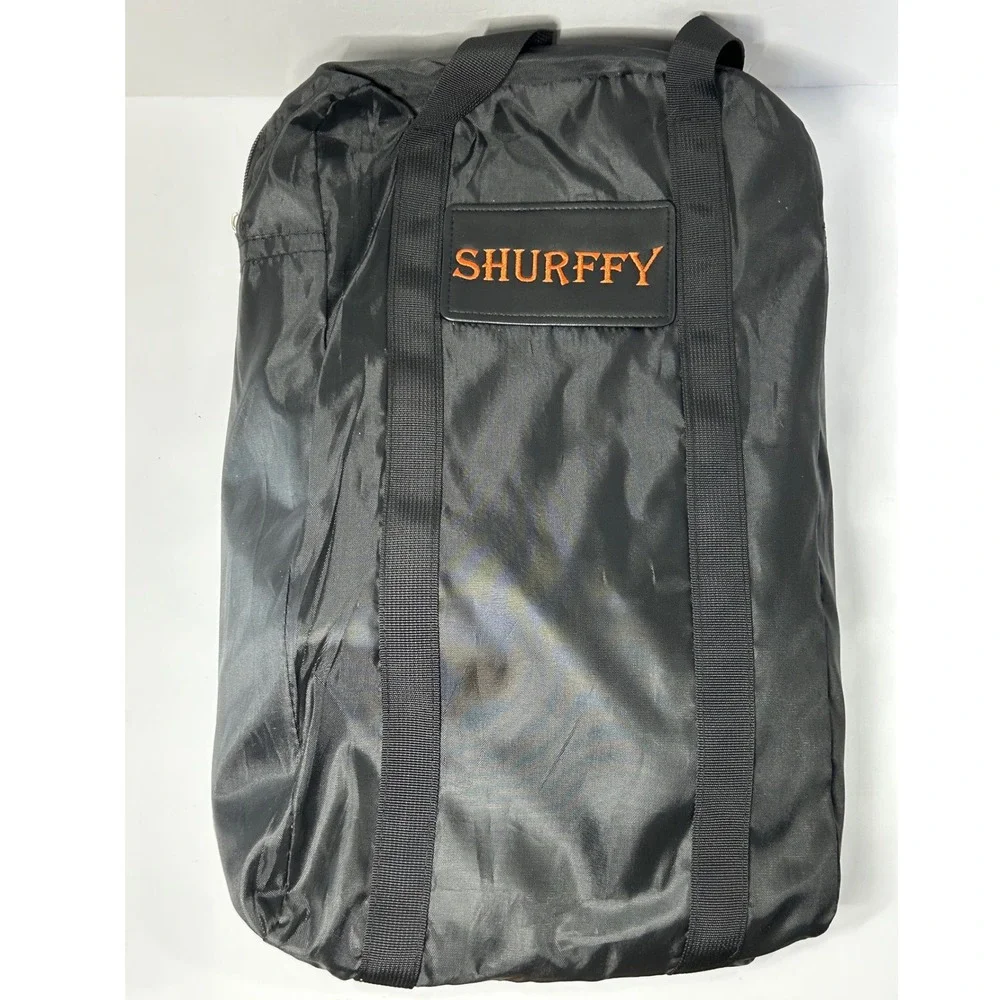 SHRUFFY Dog Car Seat Cover Hammock for Cars‎ Trucks SUVs Waterproof Black New